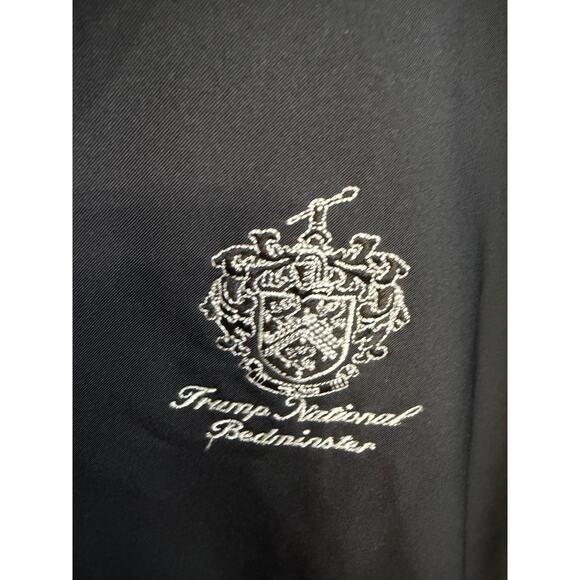 Polo Golf Ralph Lauren Water Resistant Short Sleeve Windbreaker Jacket Black M - Picture 12 of 13